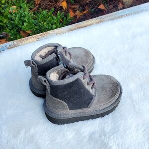 UGG Gray Kids Boots Suze 6 Toddler